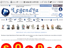 Tablet Screenshot of legendya.com